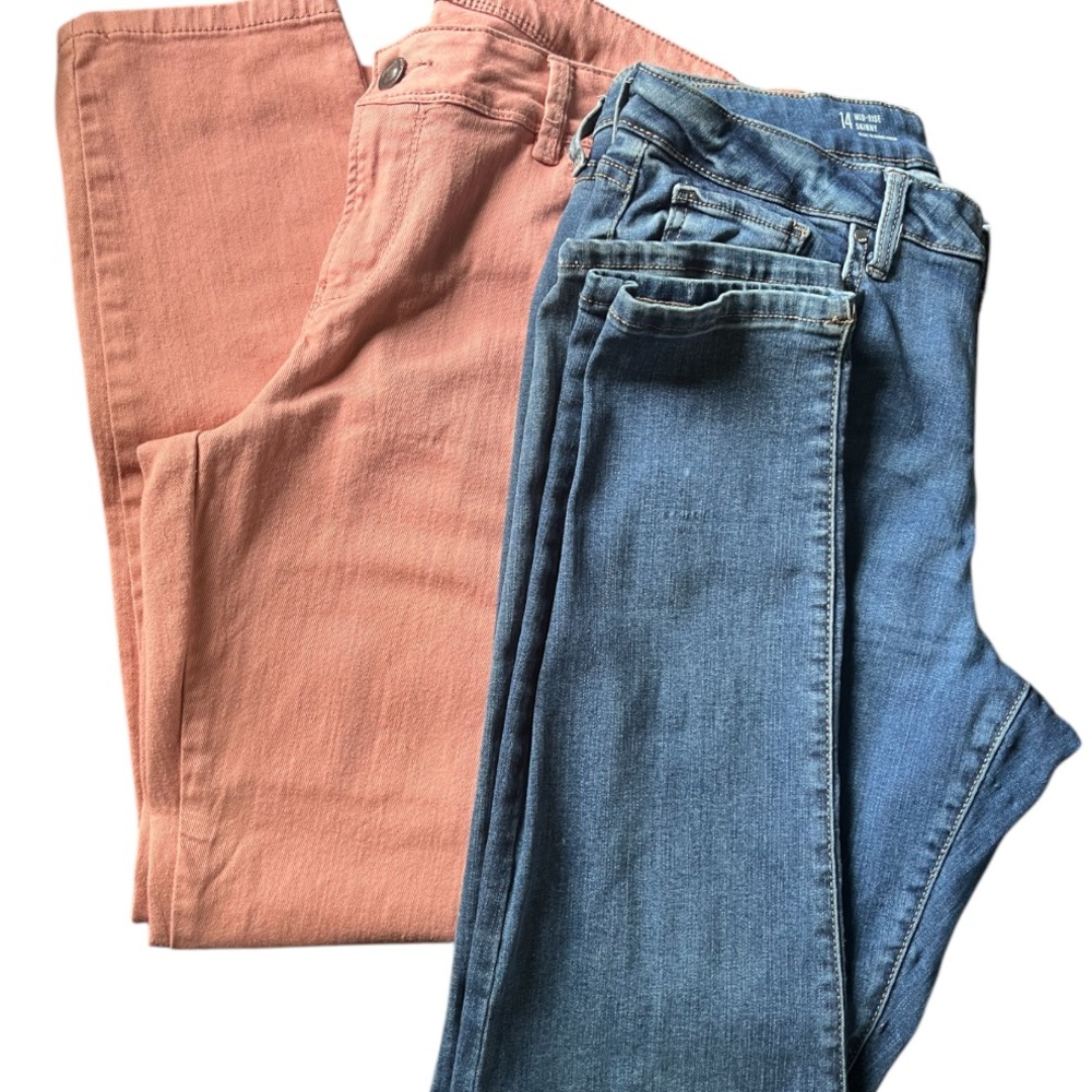 LC Lauren Conrad Pink Skinny Jeans